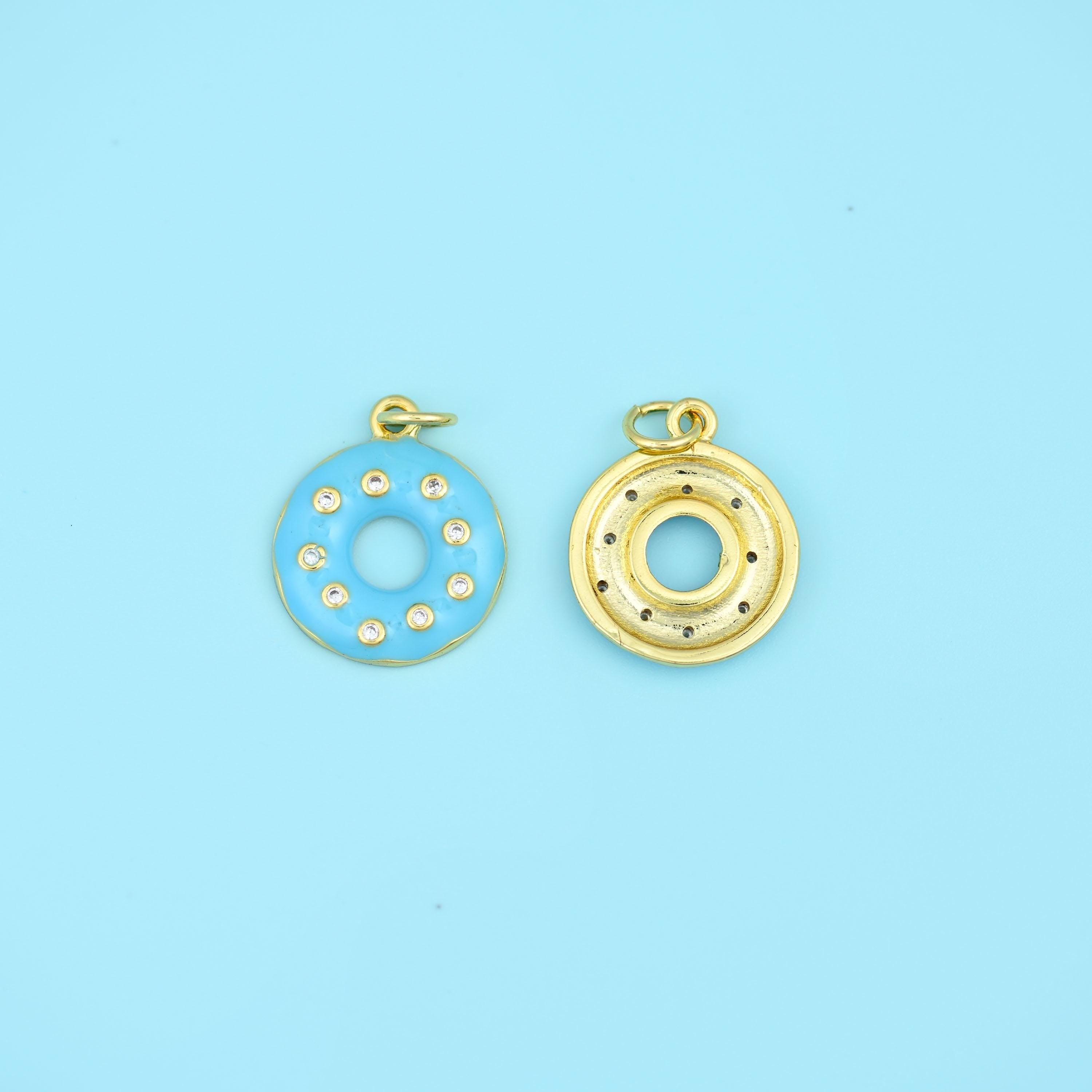 Brass, 18K Gold Filled, at 17.37 x 14.45mm
