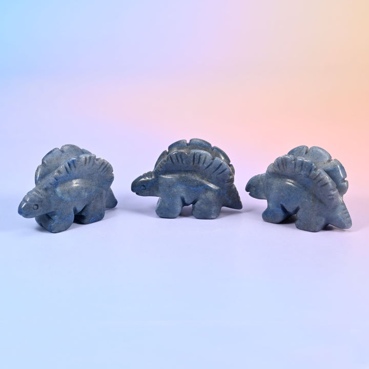 2.0 Inch Stegosaurus Dinosaur Crystal Carving Figurines