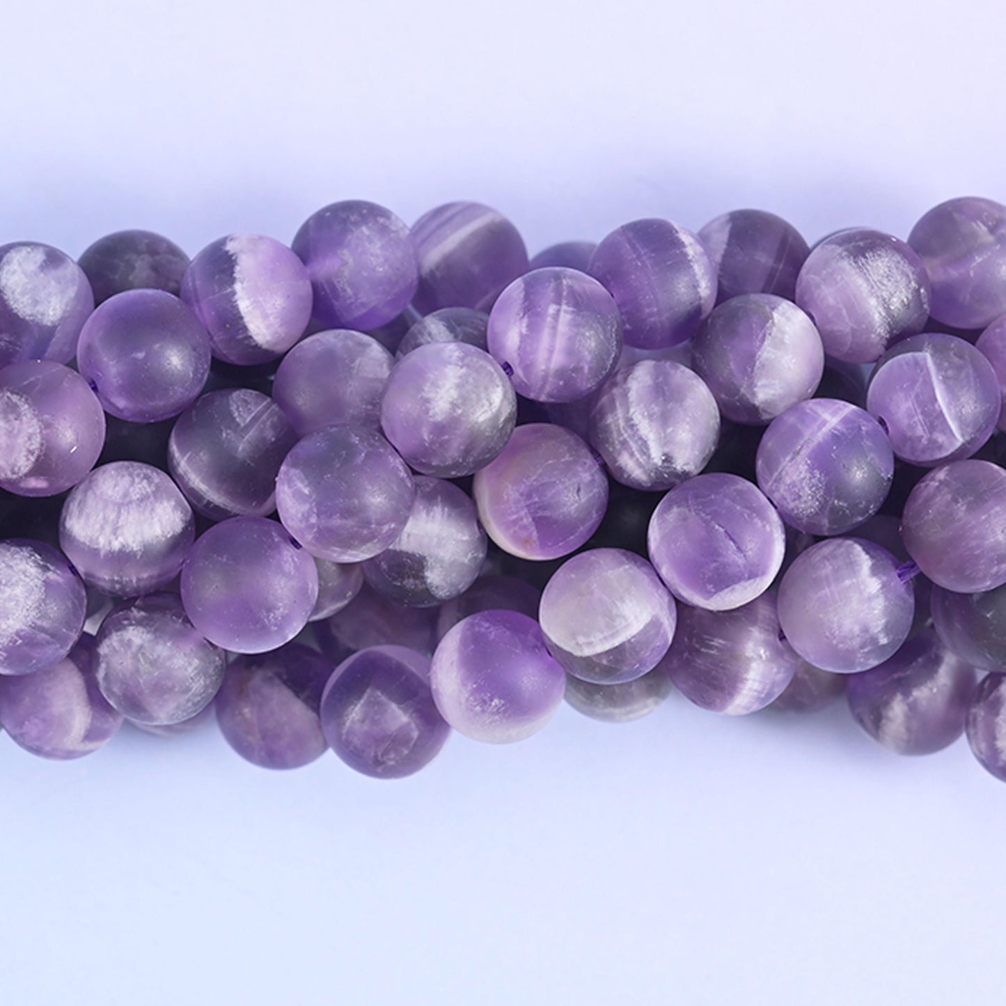 Chevron Amethyst Matte Round Beads 4mm 6mm 8mm 10mm, hole 0.5mm (4mm bead), 1.0mm (6mm bead), 1.2mm (8mm and 10mm beads), +/- 0.2mm, centre drilled