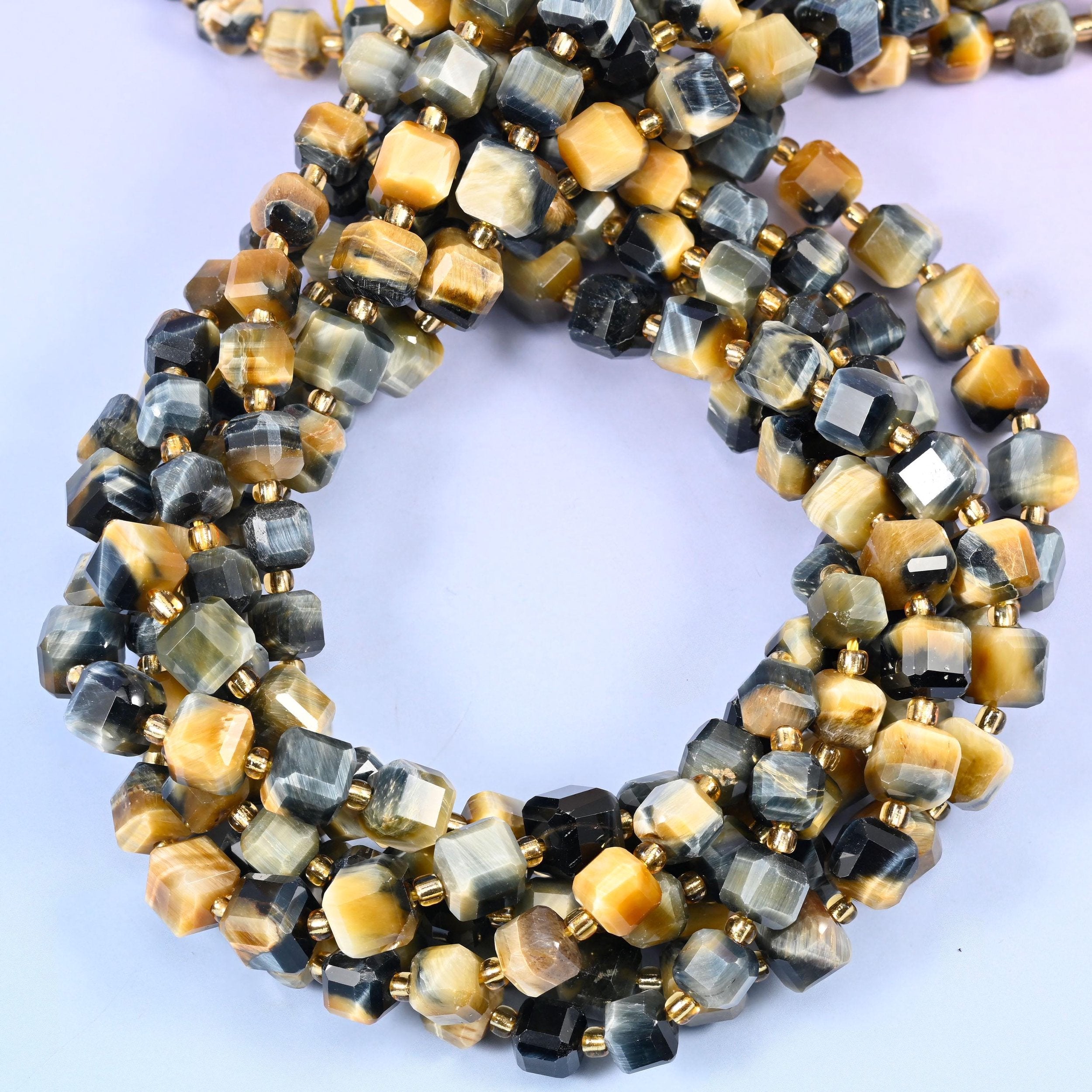 Dream Tiger Eye beads for jewellery making