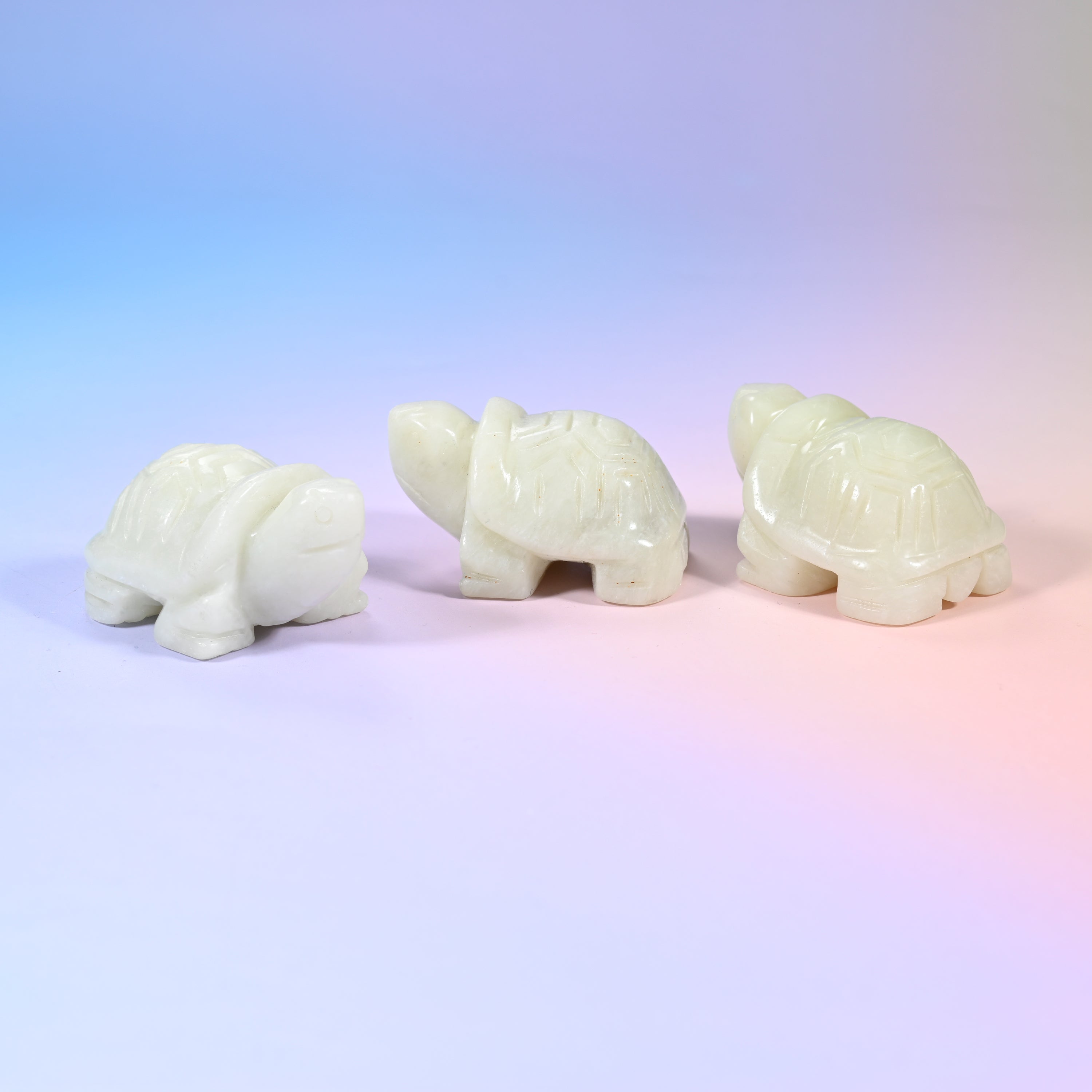 Turtle Crystal Figurines: 1.5 inch and 2.0 inch Size Available