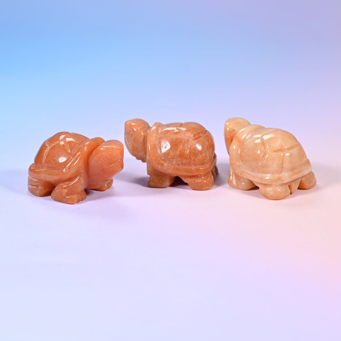 Turtle Crystal Figurines: 1.5 inch and 2.0 inch Size Available