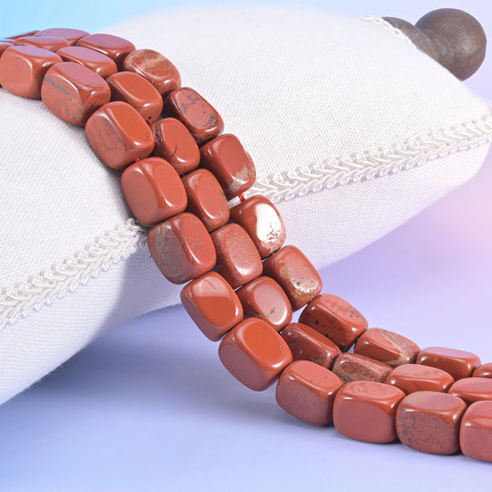 Natural Gemstone Irregular Rectangle Cube Nugget Beads, Size Vary from 9mm-14mm - Mycrazycrystal