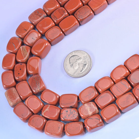 Natural Gemstone Irregular Rectangle Cube Nugget Beads, Size Vary from 9mm-14mm - Mycrazycrystal