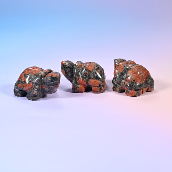 Turtle Crystal Figurines: 1.5 inch and 2.0 inch Size Available