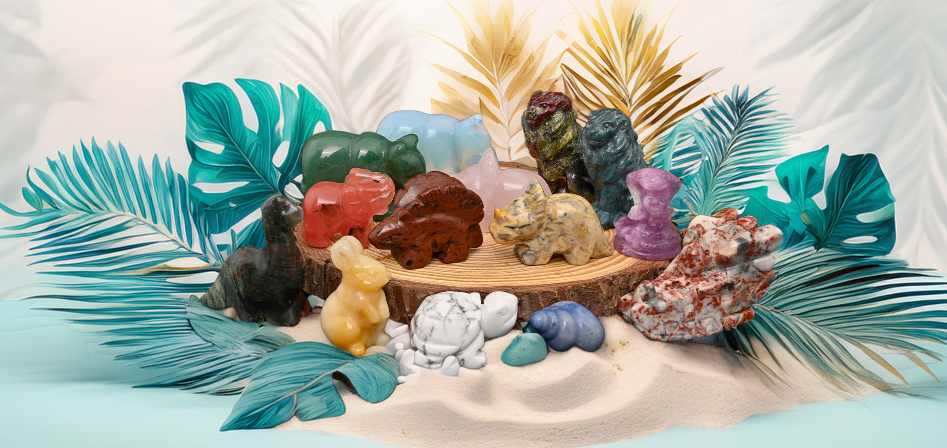 Crystal Carving Figurines