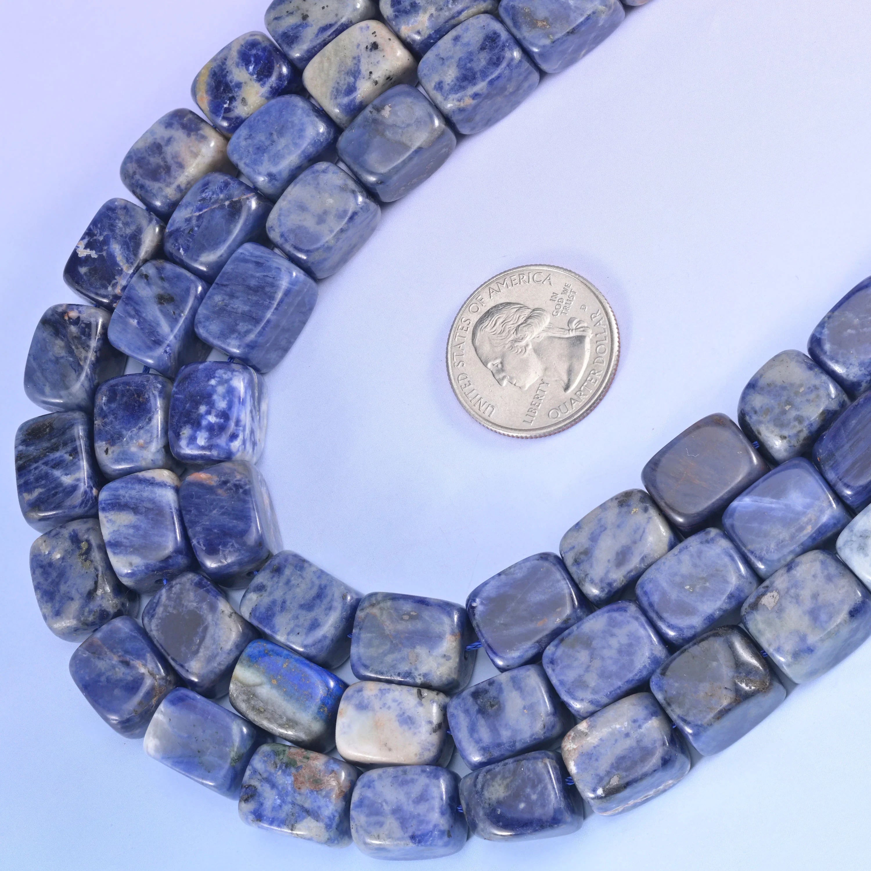 Natural Gemstone Irregular Rectangle Cube Nugget Beads, Size Vary from 9mm-14mm - Mycrazycrystal