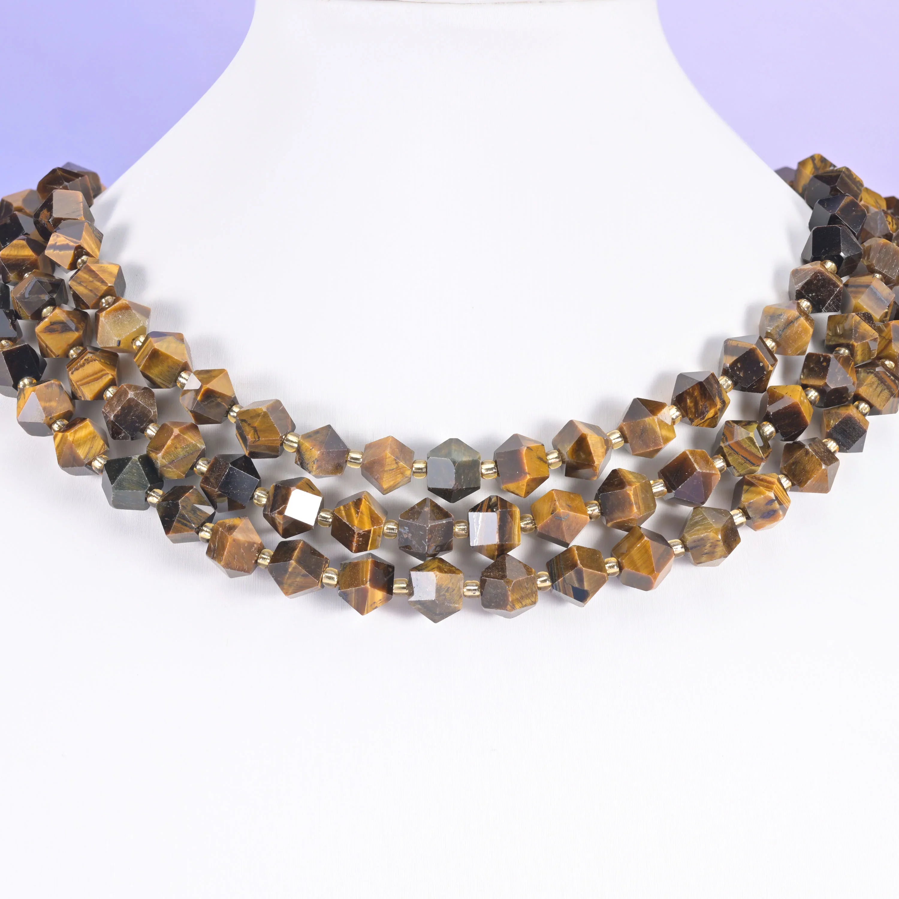 10mm Diamond Rhombus Faceted 8 Sides Beads - Jewelry Making - 15.5 Inches Strand Length - S5 - Mycrazycrystal