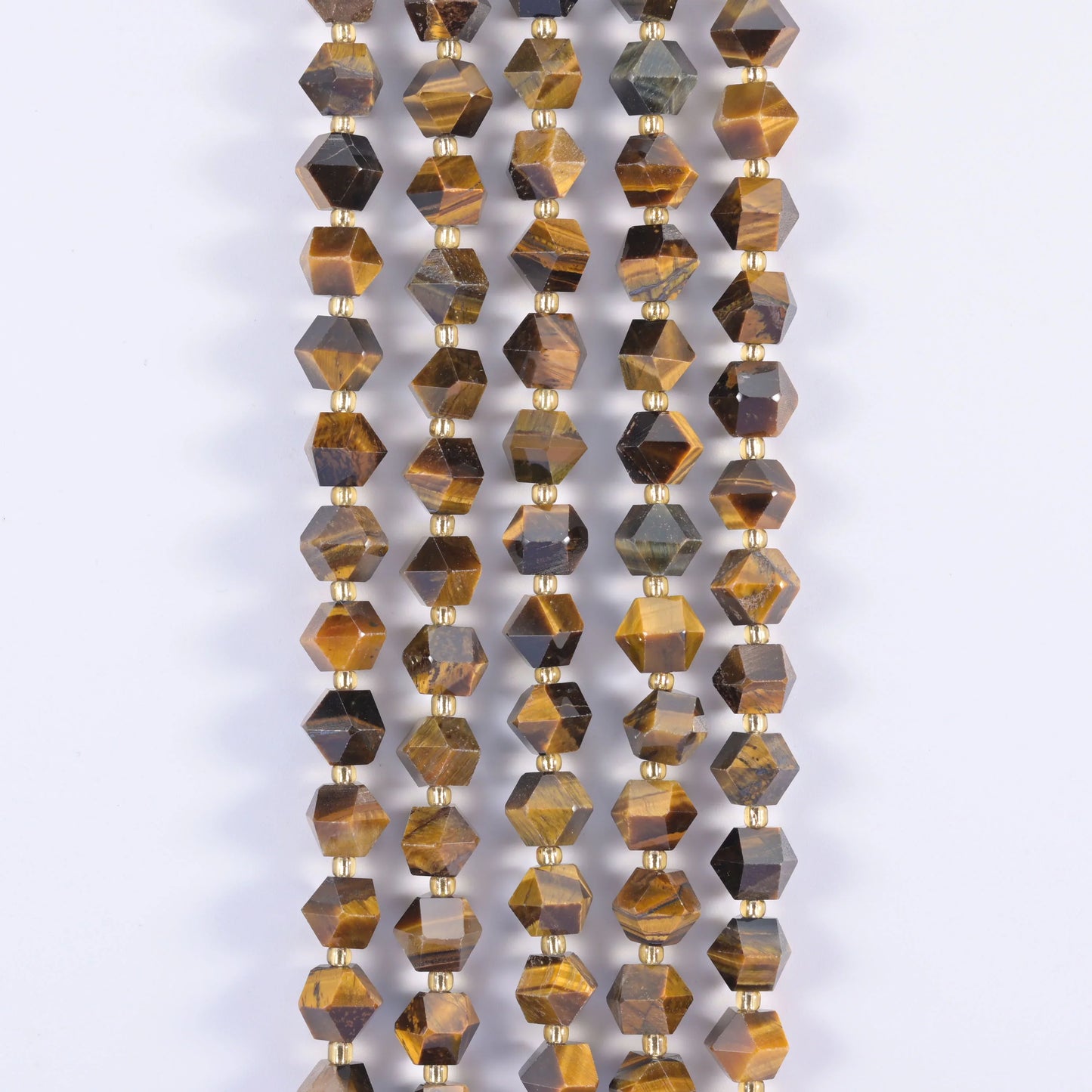 10mm Diamond Rhombus Faceted 8 Sides Beads - Jewelry Making - 15.5 Inches Strand Length - S5 - Mycrazycrystal