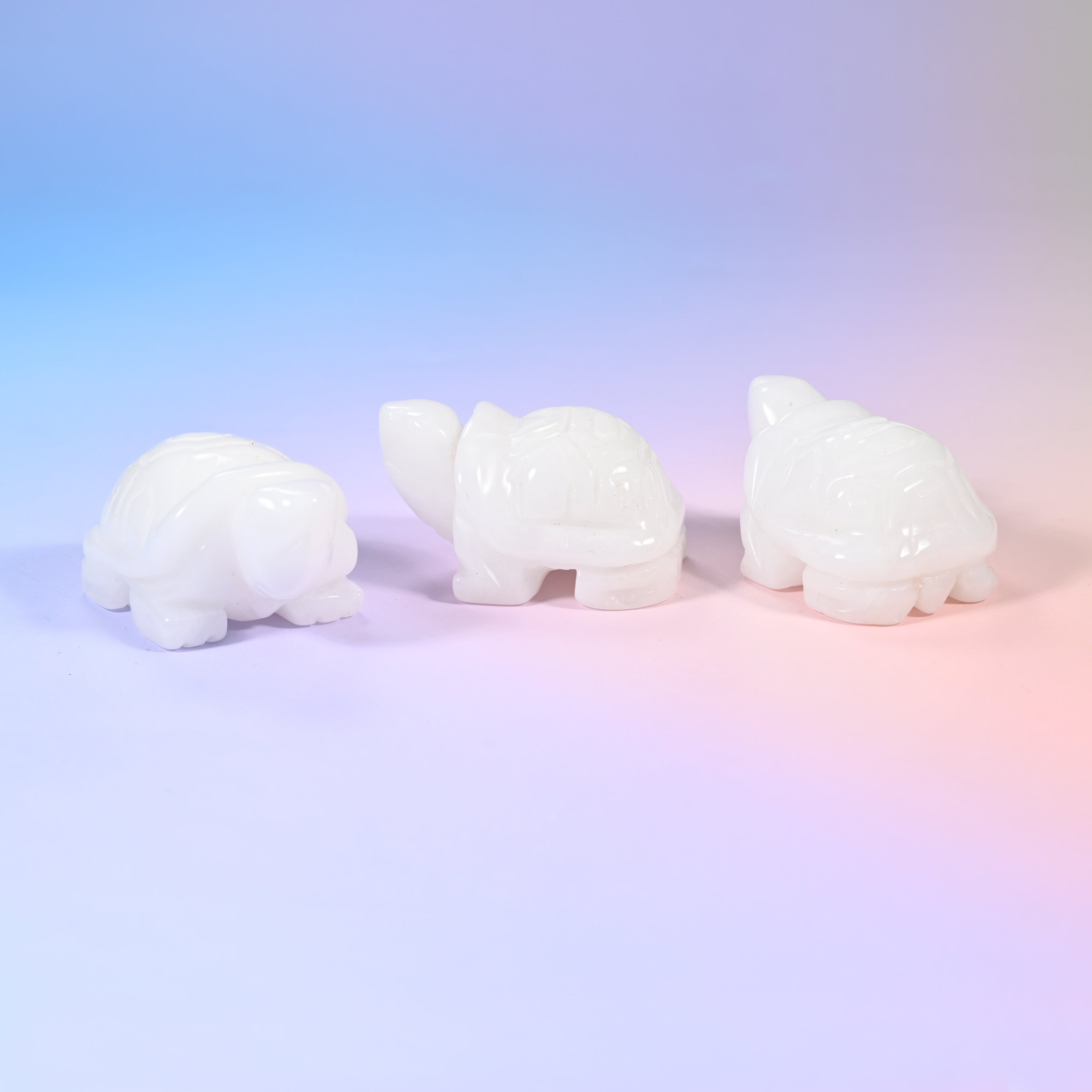 Turtle Crystal Figurines: 1.5 inch and 2.0 inch Size Available