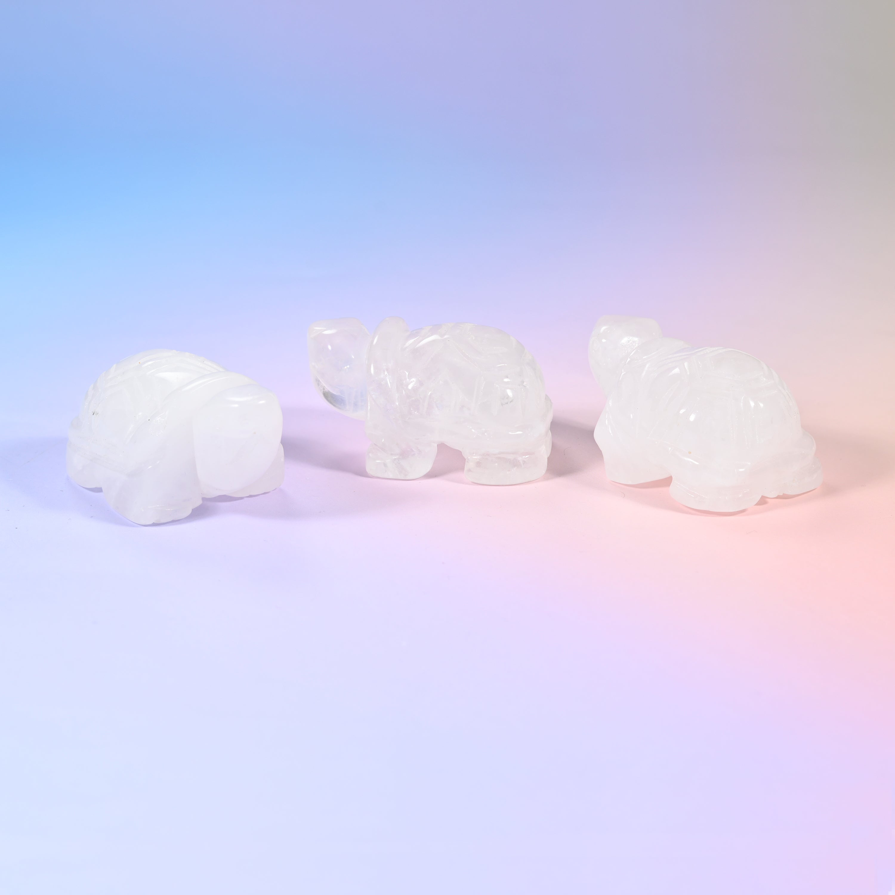 Turtle Crystal Figurines: 1.5 inch and 2.0 inch Size Available