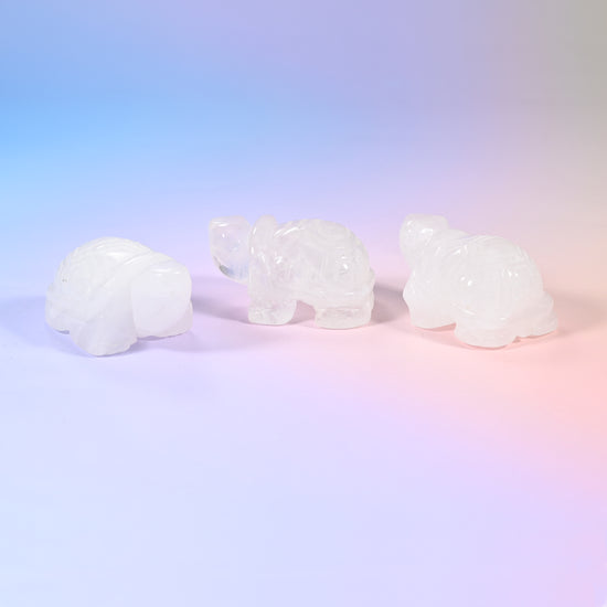 Turtle Crystal Figurines: 1.5 inch and 2.0 inch Size Available