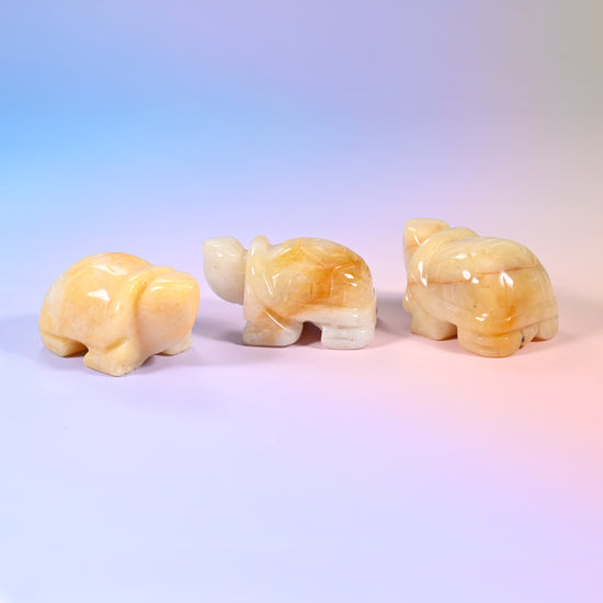 Turtle Crystal Figurines: 1.5 inch and 2.0 inch Size Available