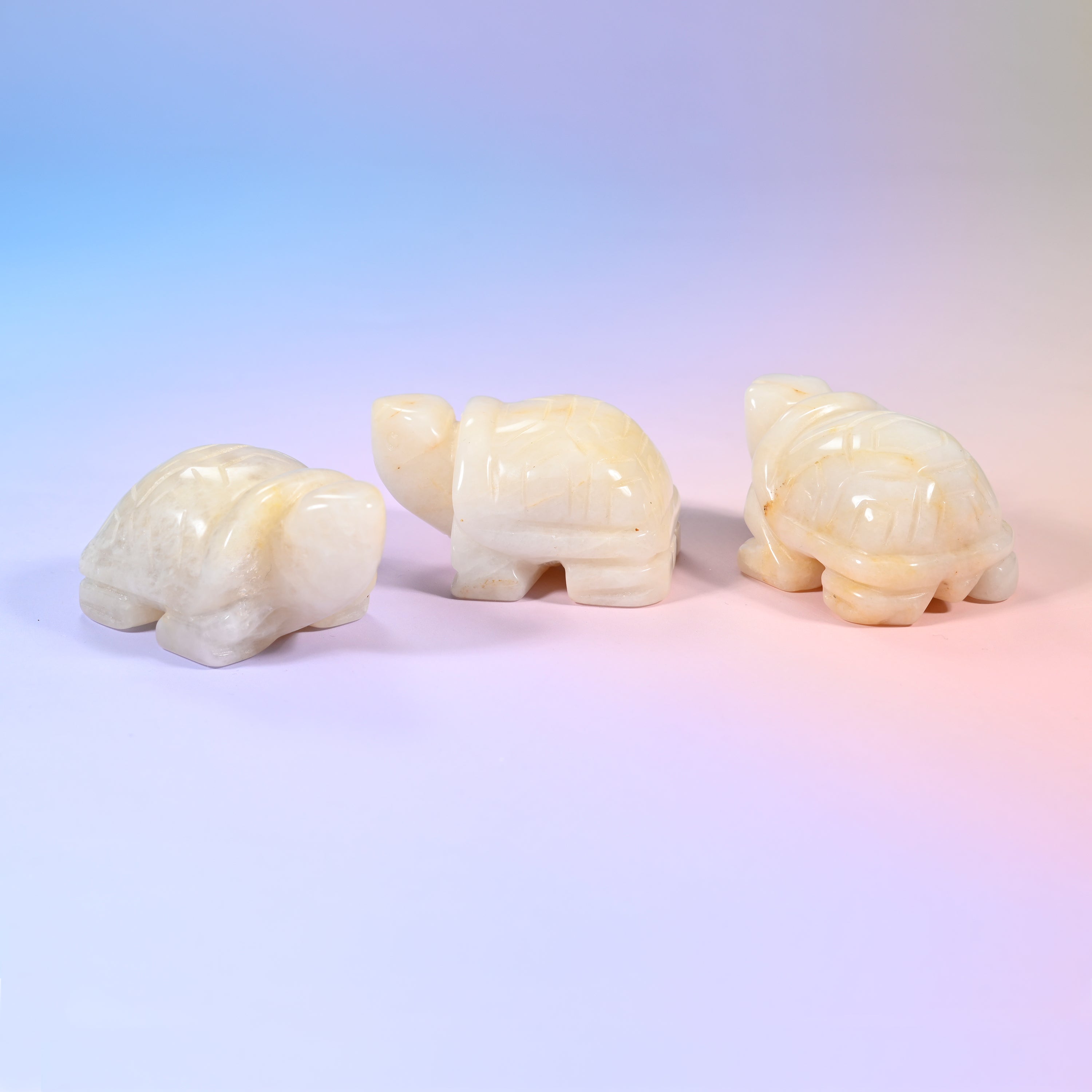 Turtle Crystal Figurines: 1.5 inch and 2.0 inch Size Available