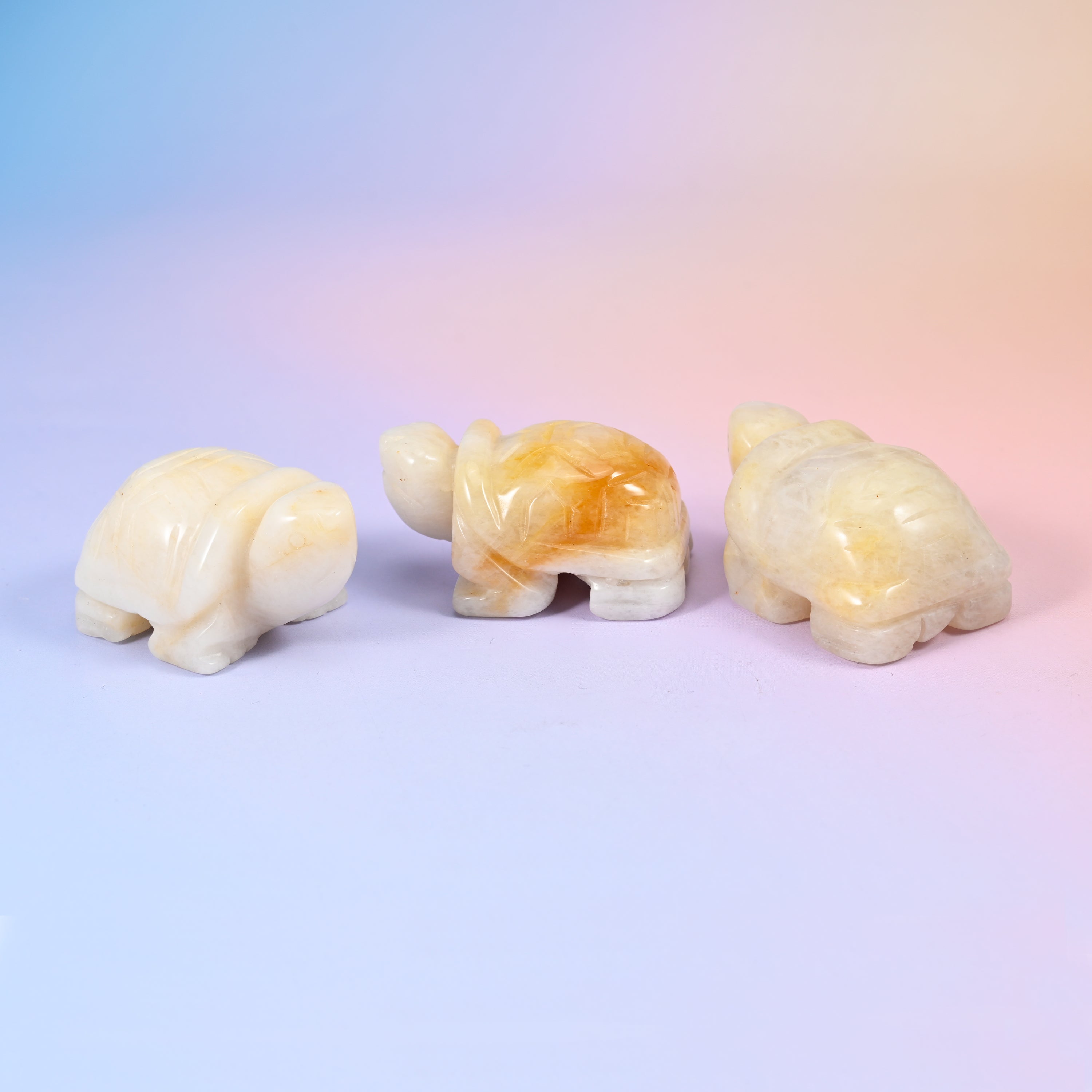 Turtle Crystal Figurines: 1.5 inch and 2.0 inch Size Available